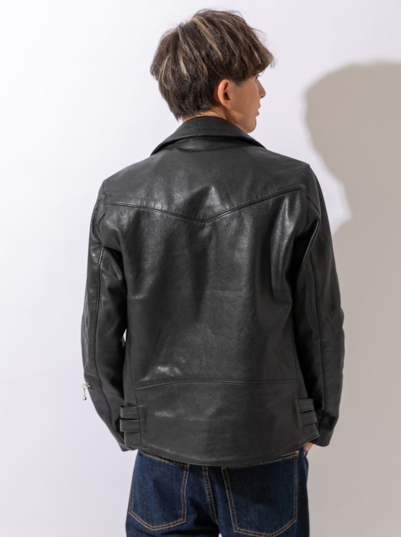 楽天市場】フリーダムレザー レザージャケット ゴートレザー