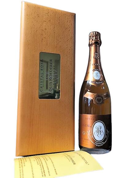 楽天市場】1995 Louis Roederer Cristal Brut Rose Millesime ルイ