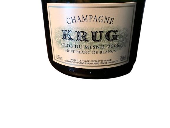 楽天市場】2008 Krug Clos du Mesnil Blanc de Blancs Brut Millesime
