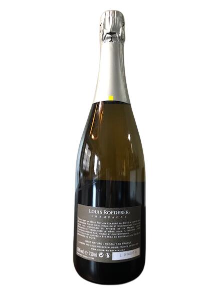 楽天市場】2012 Louis Roederer Brut Nature BLANC Millesime Philippe