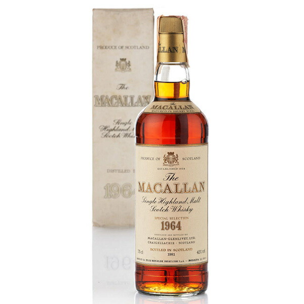 楽天市場】Macallan 1964 18 year old / マッカラン 1964 18年 : Fine