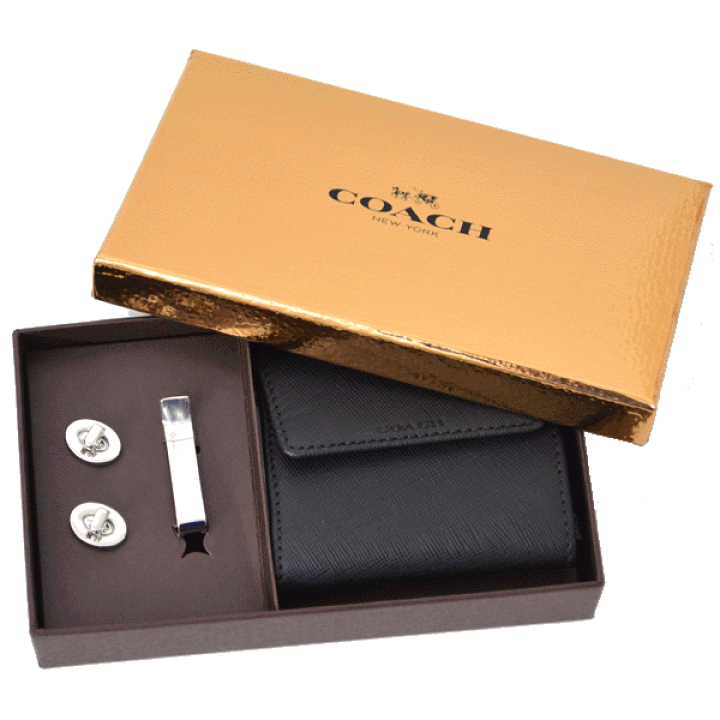 楽天市場】コーチ COACH カフリンク アンド ネクタイピン 収納ケース