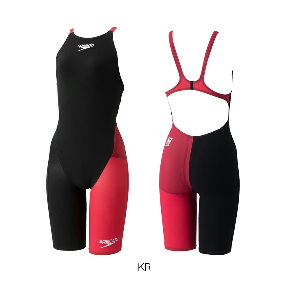楽天市場】speedo 競泳水着（カラーレッド）（競技水着｜水泳