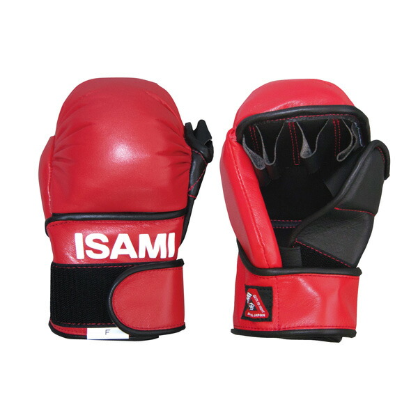 ISAMI パウンドグローブ赤 フリーサイズ ISAMI パウンドグローブ赤