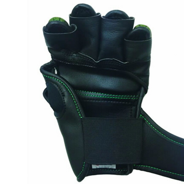 RIZIN ISAMI グリーン オープンフィンガーグローブ RIZINオープン