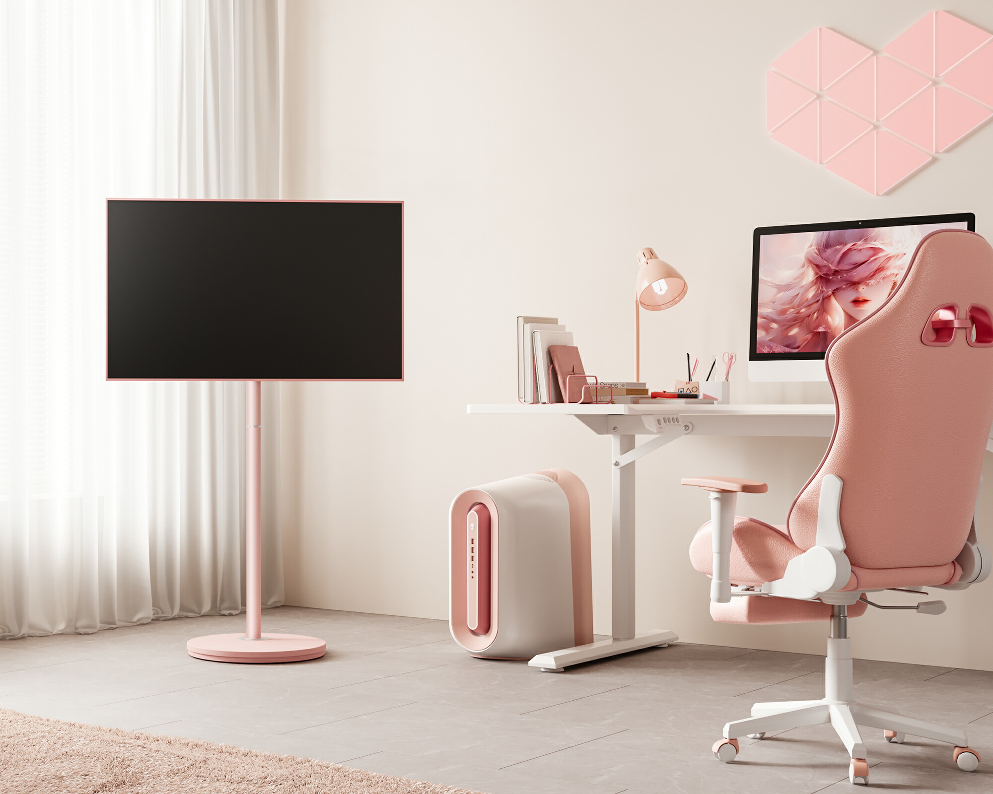 楽天市場】【送料無料】FITUEYES DESIGN テレビスタンド キャスター