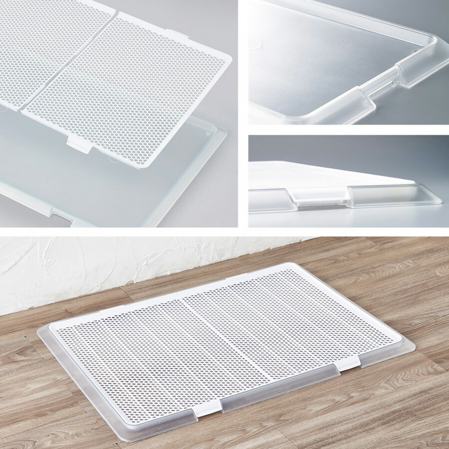 楽天市場】犬 トイレ トレー ペットレー クリアメッシュ XLサイズ 大型