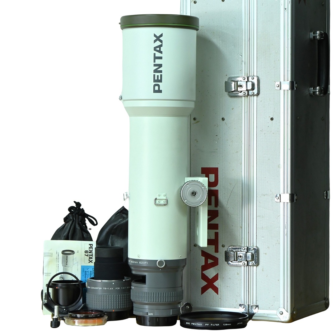 楽天市場】smc PENTAX-M* 67 800mm F6.7 ED(IF) + REAR CONVERTER T5