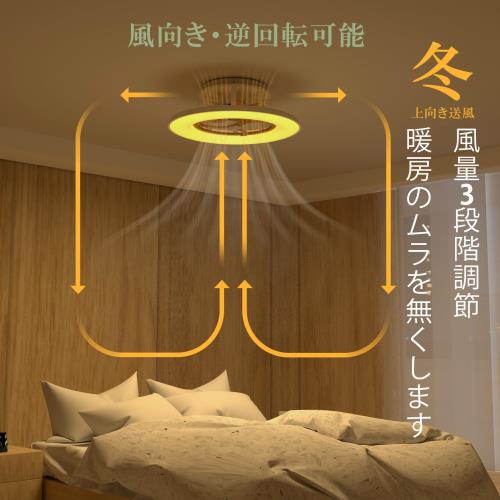 楽天市場】ORALUCE シーリングファンライト 10畳 ファン付き LED