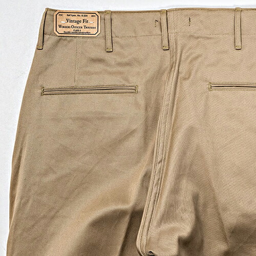 楽天市場】Workers ワーカーズ Officer Trousers Vintage Fit Type2