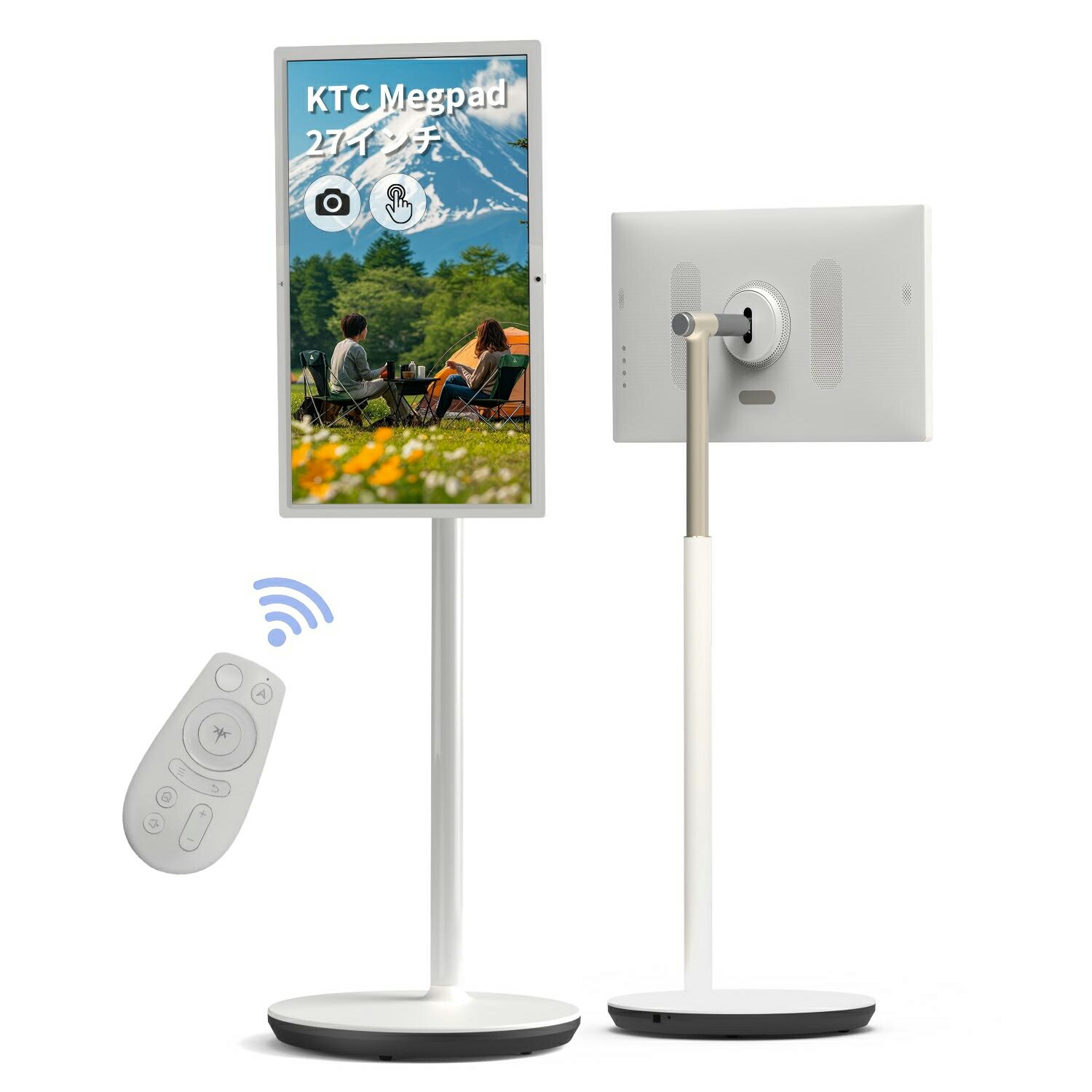 KTC MegPad 32型 4K UHD 移動式スマートモニター : KTC MegPad 32