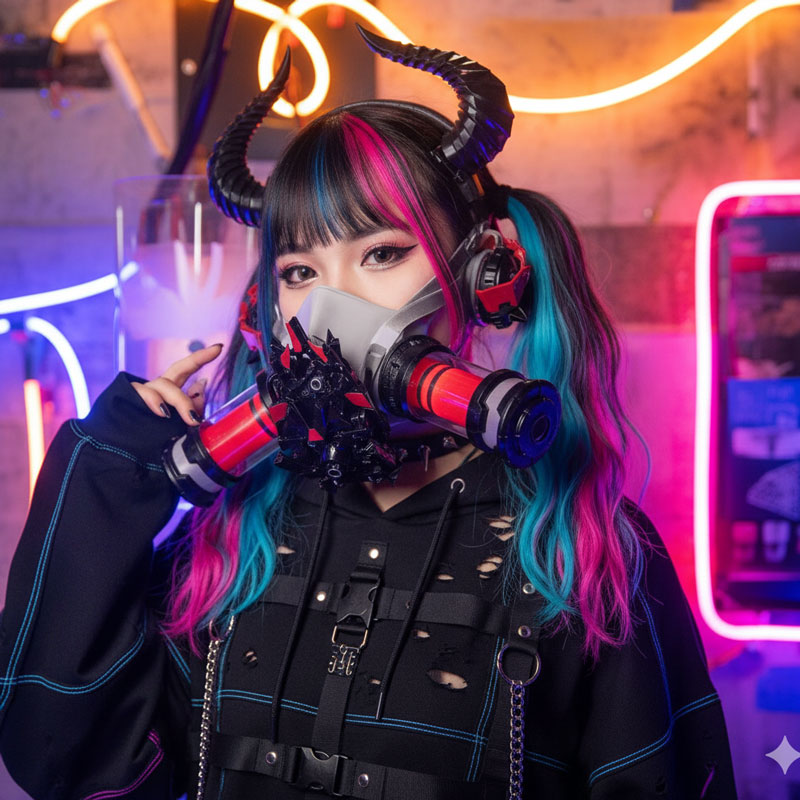 楽天市場】コスプレ用ガスマスク コスプレ ホビー おもちゃ サイバー