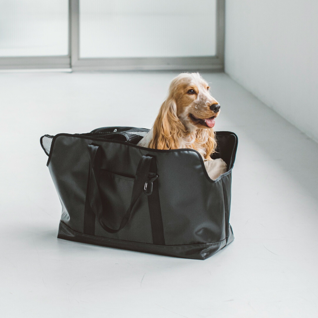 楽天市場】【犬 キャリーバッグ】スクエア トート ターポリン LL