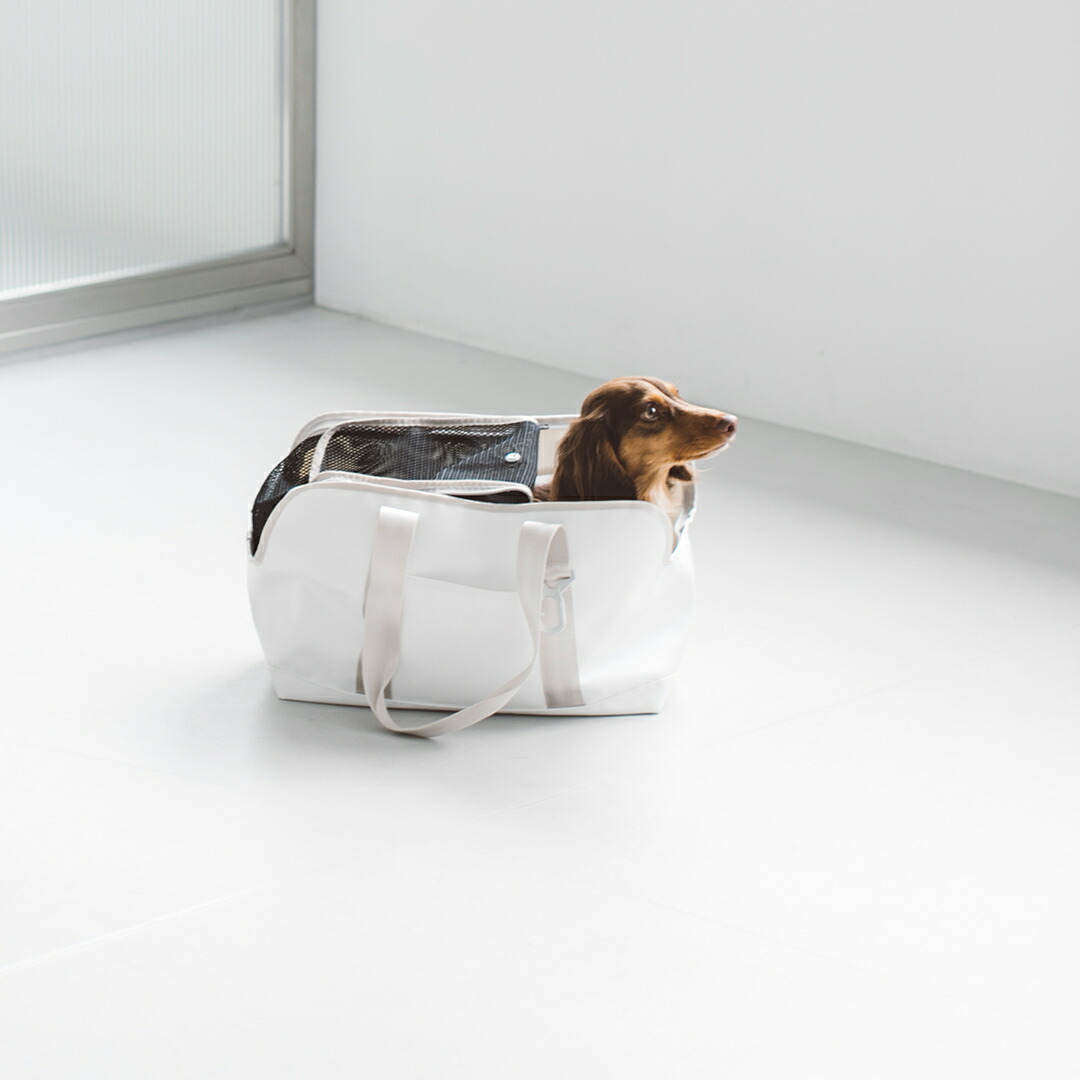 楽天市場】【犬 キャリーバッグ】スクエア トート ターポリン M サイズ