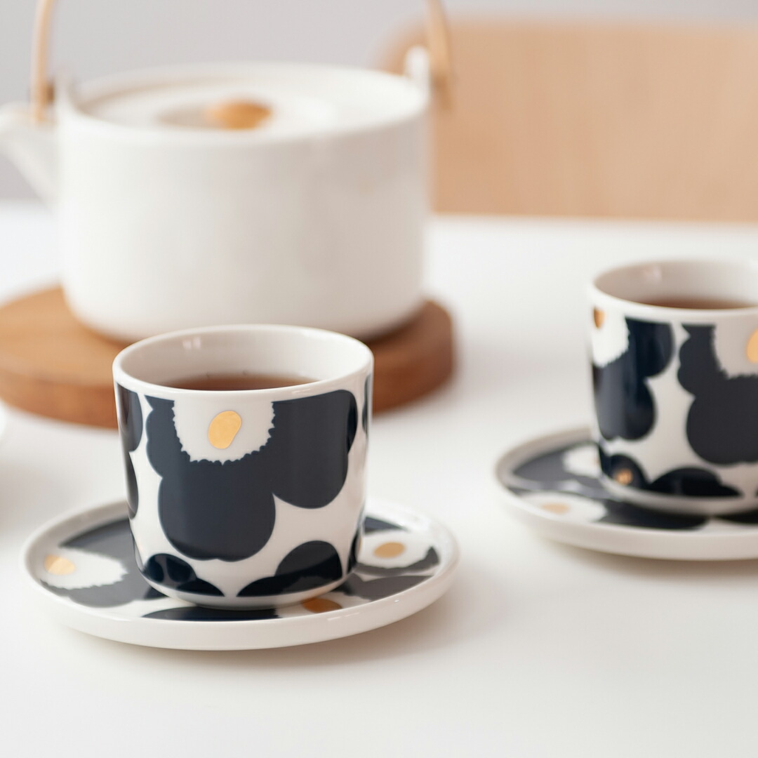 楽天市場】【SALE】ラテマグ ウニッコ ネイビー×ゴールド（マリメッコ