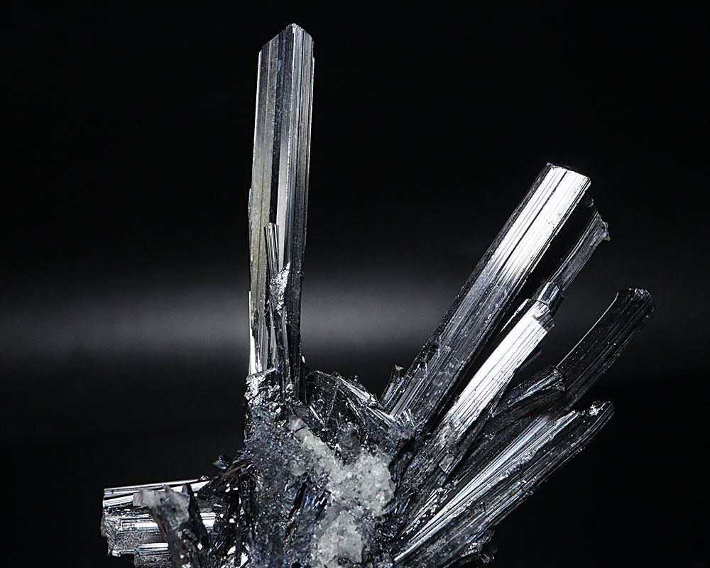 スティブナイト 原石 結晶 チャイナ産 輝安鉱 天然石 パワーストーン