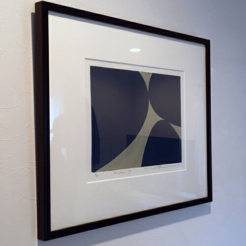 楽天市場】版画/ｸﾛｽｸﾞﾗﾌ 黒木周 Touch-73 現代アート 抽象 送料無料