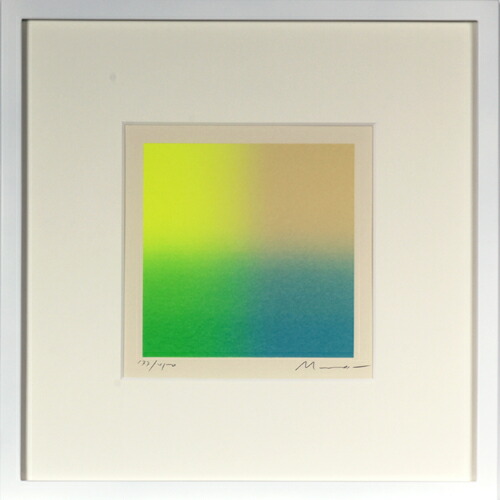 楽天市場】版画/ｼﾙｸｽｸﾘｰﾝ 百瀬寿 Y and B 現代アート 抽象 送料無料