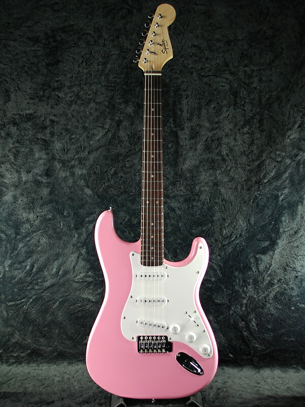 楽天市場】Squier Bullet with Tremolo 新品 ピンク[スクワイヤー