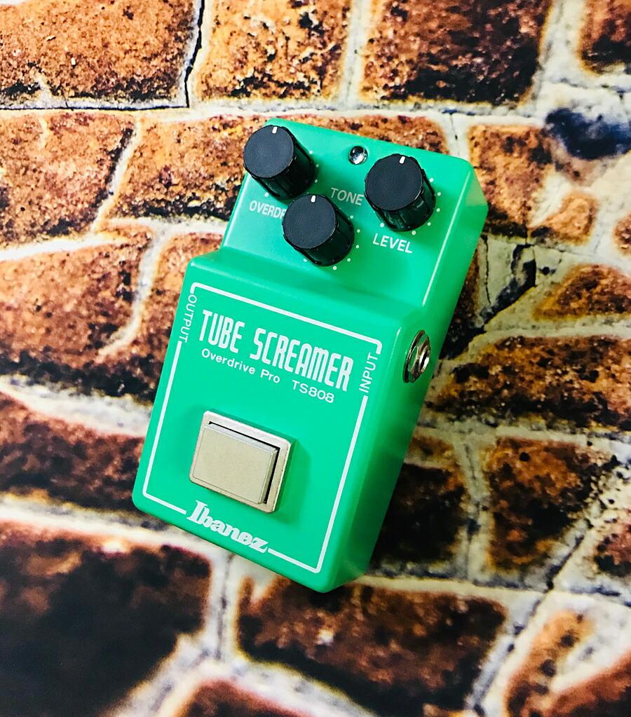 ベース Ibanez Tubescreamer Overdrive Pro TS808 Ibanez TS808 - Tube