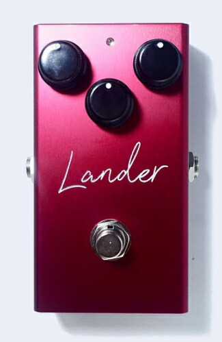 Lander ギターエフェクター 赤