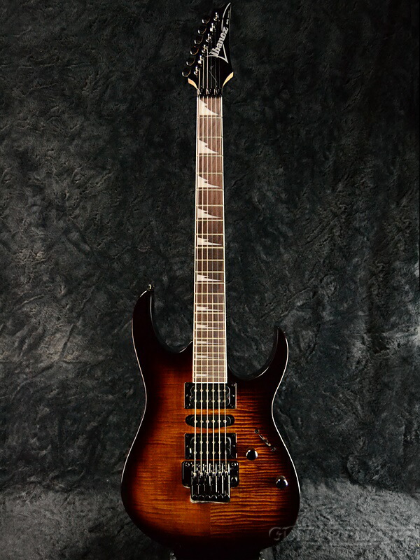 楽天市場】Ibanez RG370FMZ-Caramel Brown Burst 新品[アイバニーズ