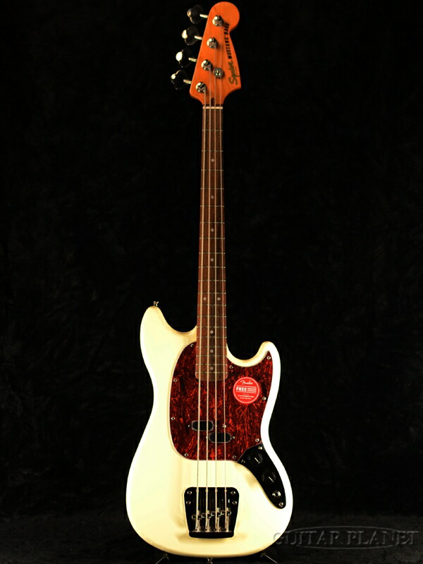 楽天市場】Squier Classic Vibe '60s Mustang Bass -Olympic White