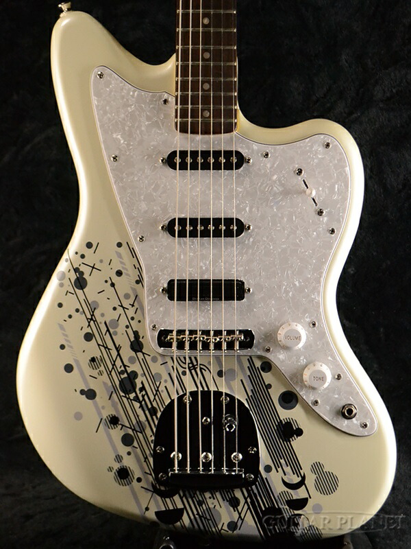 楽天市場】Squier SCANDAL MAMI JAZZMASTER PEARL WHITE 