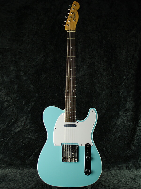 アクアブルー テレキャスタータイプ エレキギター アクアブルー