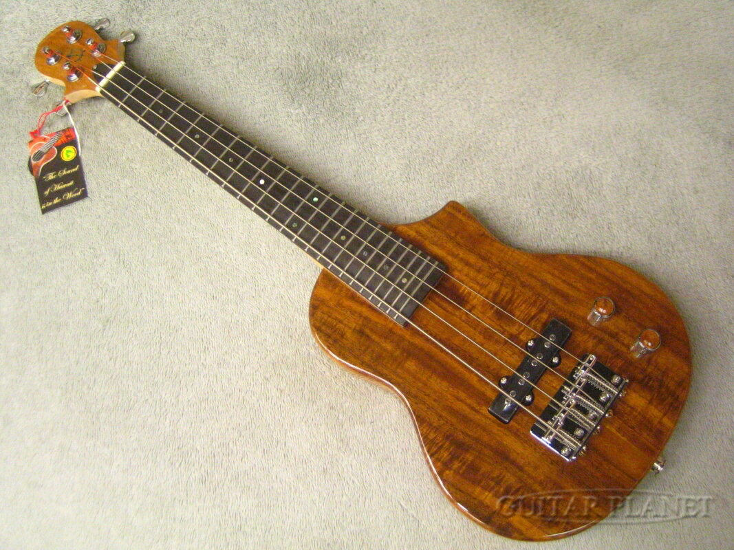 週末セール】BIG ISLAND EBU-SMP-N/EB ウクレレ ベース フ