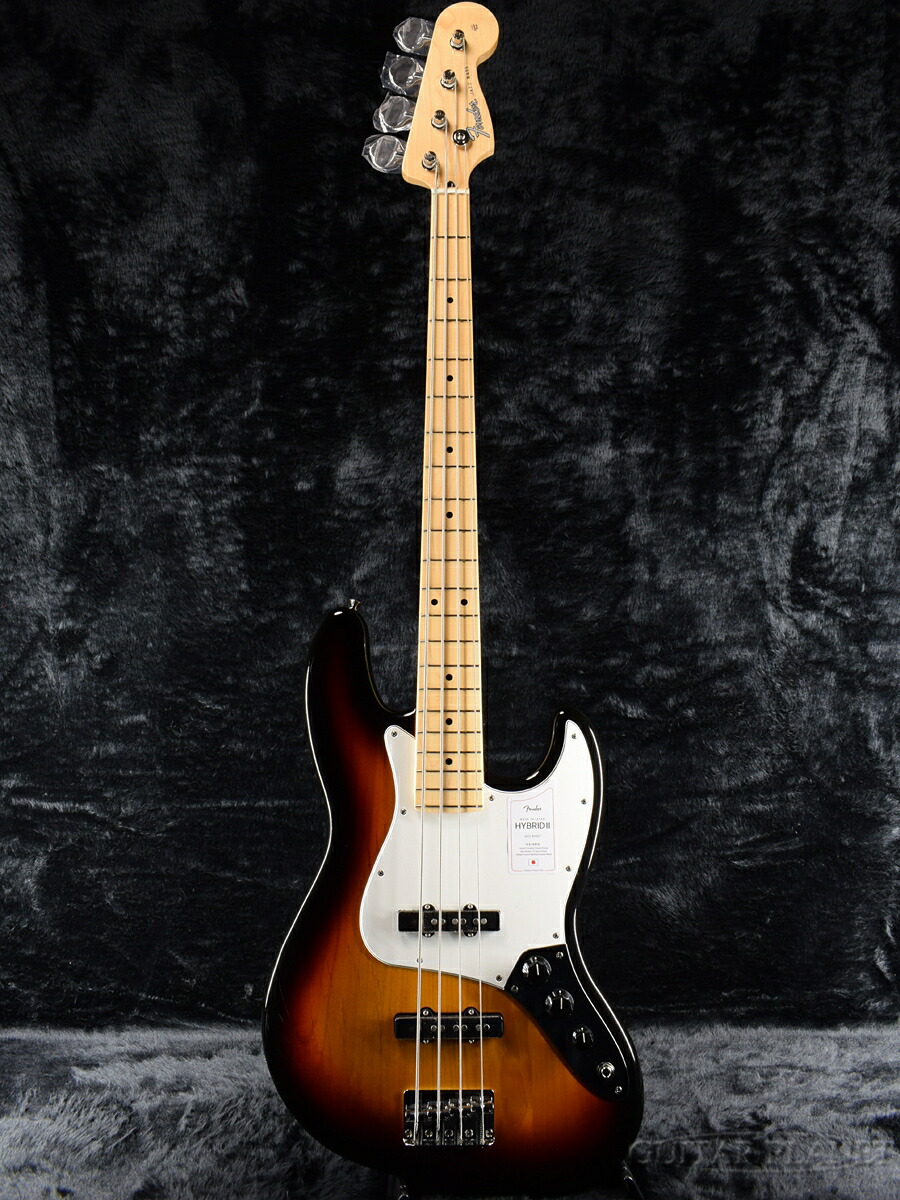 楽天市場】Fender Made In Japan Hybrid II Jazz Bass -3-Color