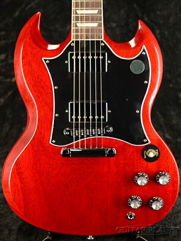 SGスタイルエレキギター チェリーレッド エレキギター SGスタイル