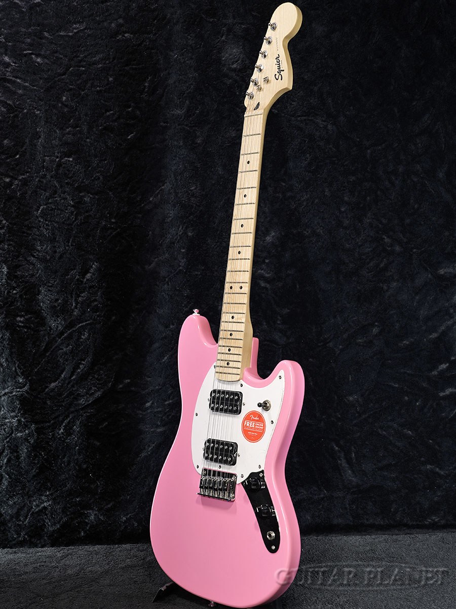 楽天市場】Squier Sonic Mustang HH -Flash Pink- 新品[スクワイヤー