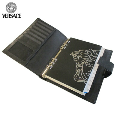 楽天市場】ヴェルサーチ VERSACE メンズ 手帳 カバー ノート