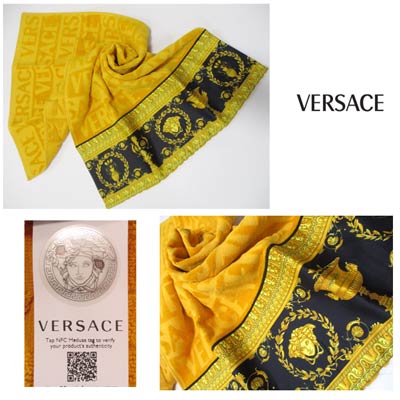 楽天市場】ヴェルサーチ VERSACE メンズ 小物 タオル ハンドタオル