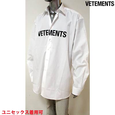 楽天市場】ヴェトモン VETEMENTS メンズ トップス シャツ 長袖
