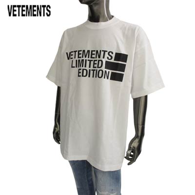 楽天市場】ヴェトモン VETEMENTS メンズ トップス Tシャツ 半袖 ロゴ
