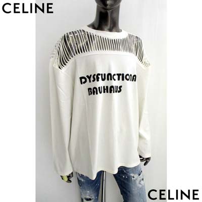 楽天市場】セリーヌ CELINE メンズ トップス Tシャツ 長袖 ロゴT ロンT