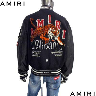 楽天市場】アミリ AMIRI メンズ アウター スタジャン ジャケット