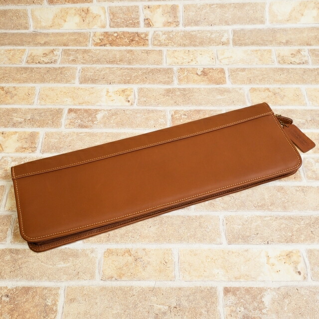 楽天市場】【中古品】オールドコーチ レザー ネクタイケース 2本収納