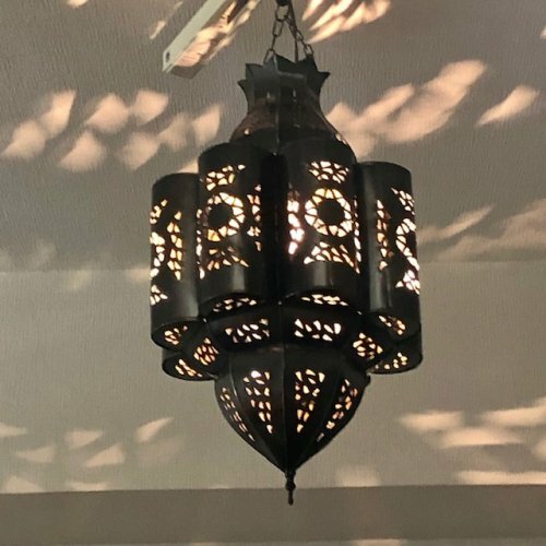 t*0様 モロッコランプ メタルシェード ペンダントライト シーリング