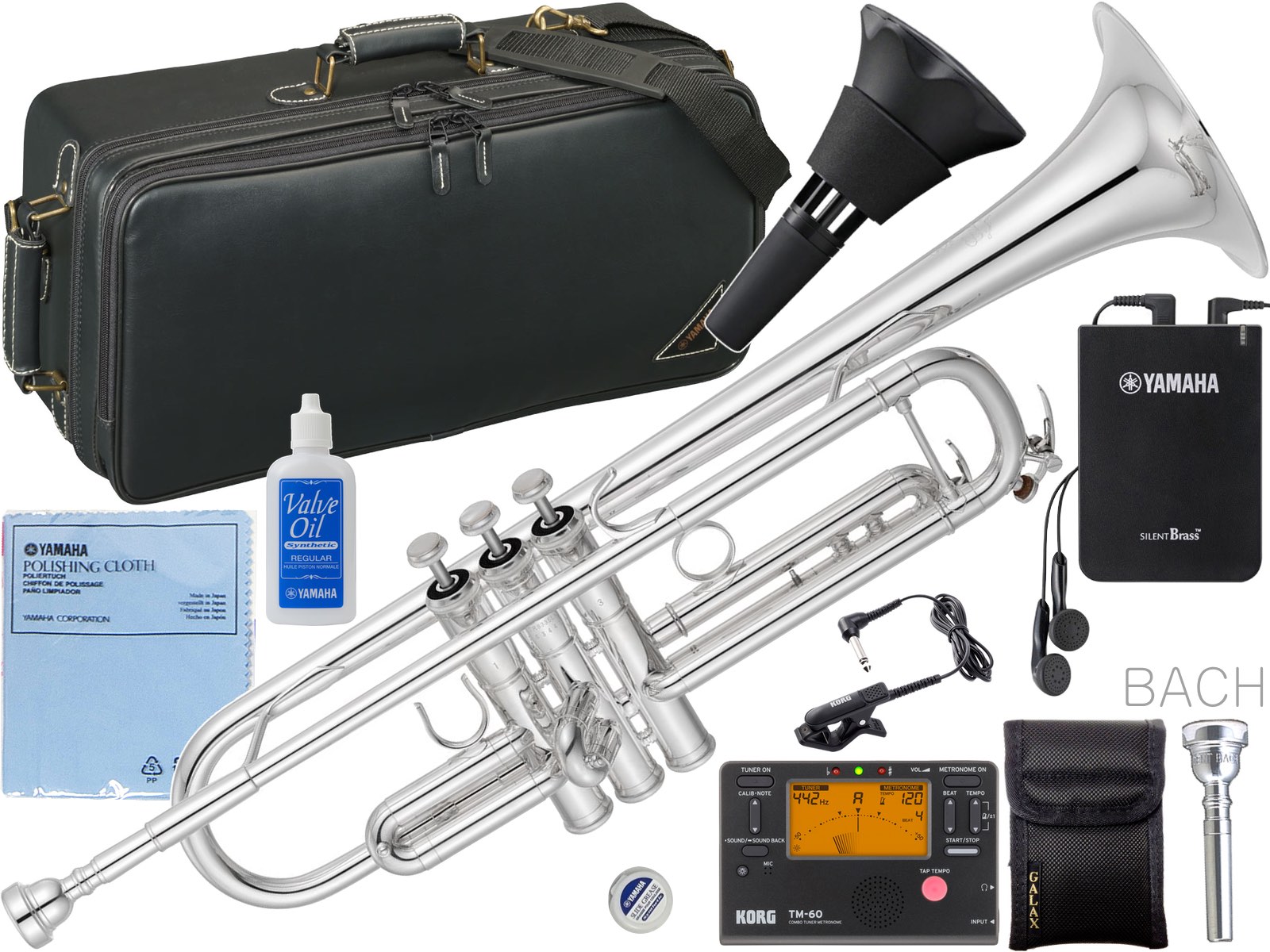 のり YAMAHA YTR-135 トランペット本体 (ケース付き) み*ん様 ☆YAMAHA