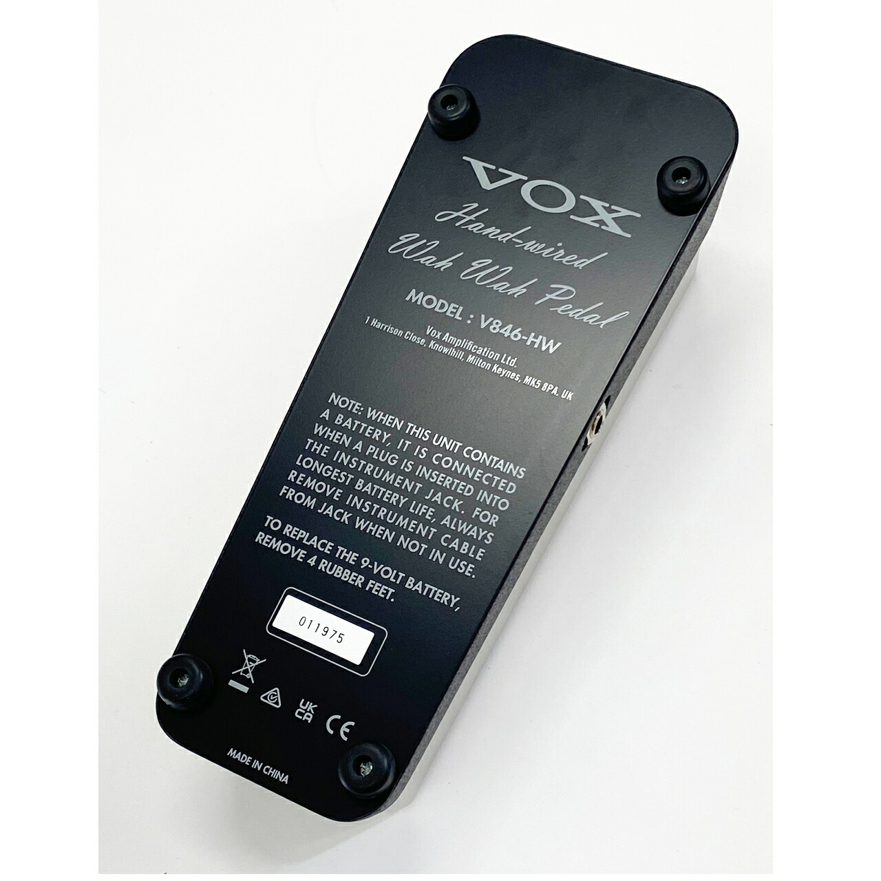 VOX V846HW ワウペダル ハンドワイヤード オリジナルボックス付 VOX