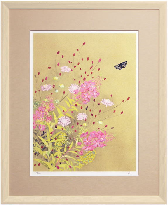 楽天市場】堀 文子 「 風 」 オリジナルリトグラフ 【中古】 : 内田画廊