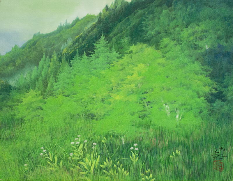 風景画 佐倉功起 緑岳 風景画 佐倉功起 緑岳 2025年最新】佐倉功起の