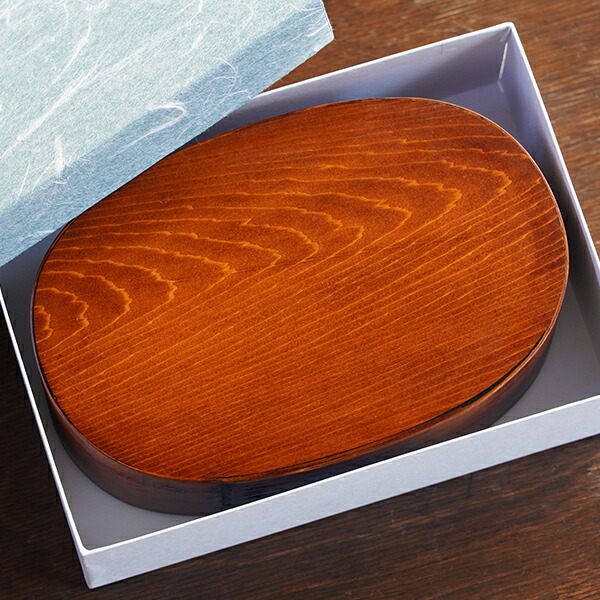 卸直販 木曽ひのき メンパ 曲げわっぱ 摺漆塗り 深蓋15cm 木曽ひのき箸