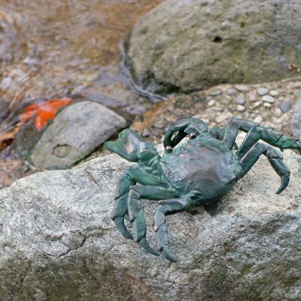 希少！ 古銅カニ置物 オブジェ 超特大 手造り Amazon.co.jp: Kisangel