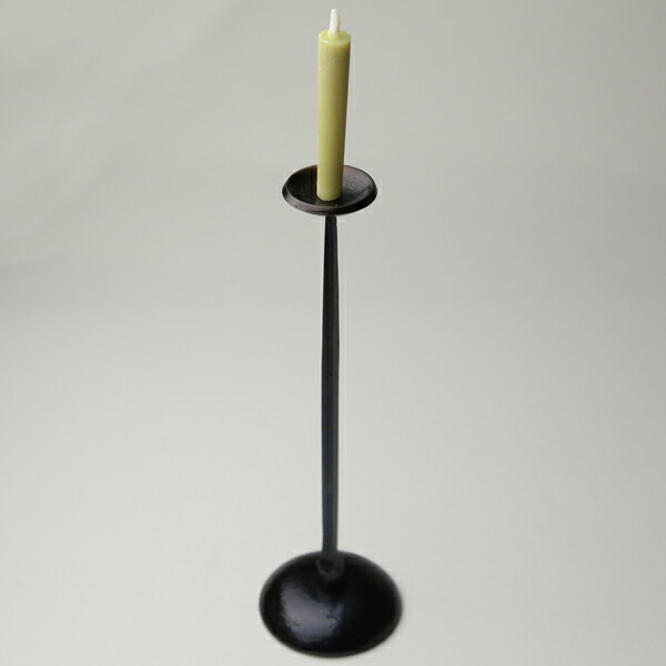 楽天市場】和ろうそく 浄灯燭台 直心 鍛冶工房弘光 ろうそく立て