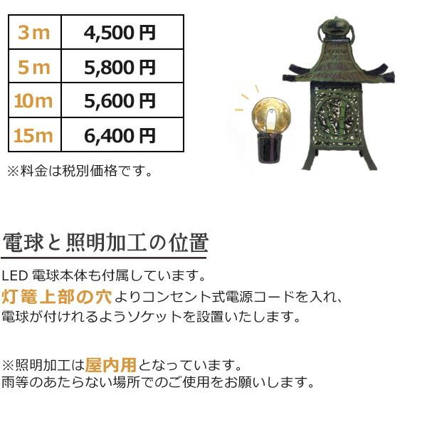 楽天市場】灯篭 吊灯篭 葵紋 大 高岡銅器 吊り灯篭 灯籠 燈籠 照明加工