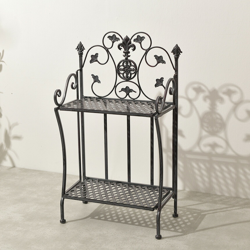 楽天市場】花台 アンティーク 屋外 おしゃれ アイアン フラワー